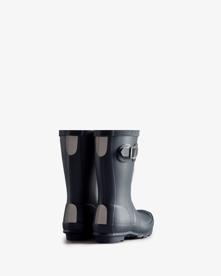 Botas De Lluvia Hunter Originales Para Niños Pequeños (2-6 Años) Azul Marino