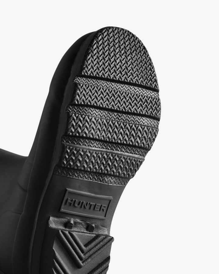 Botas De Lluvia Hunter Originales Para Niños Pequeños (2-6 Años) Negras