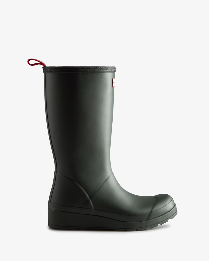 Botas De Lluvia Hunter Para Mujer Play Tall Verde Musgo ártico