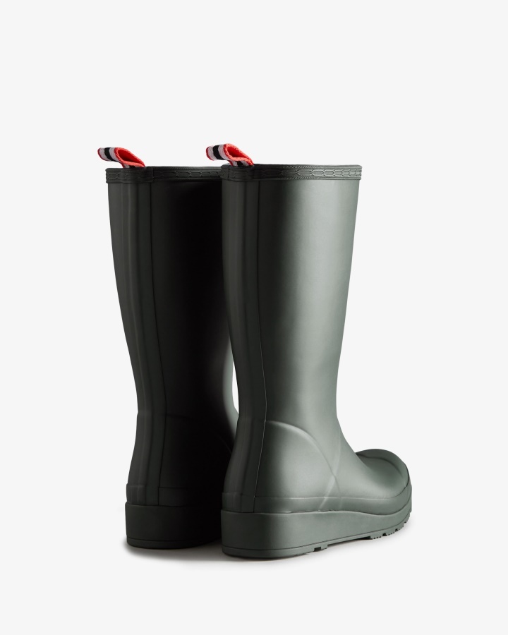 Botas De Lluvia Hunter Para Mujer Play Tall Verde Musgo ártico