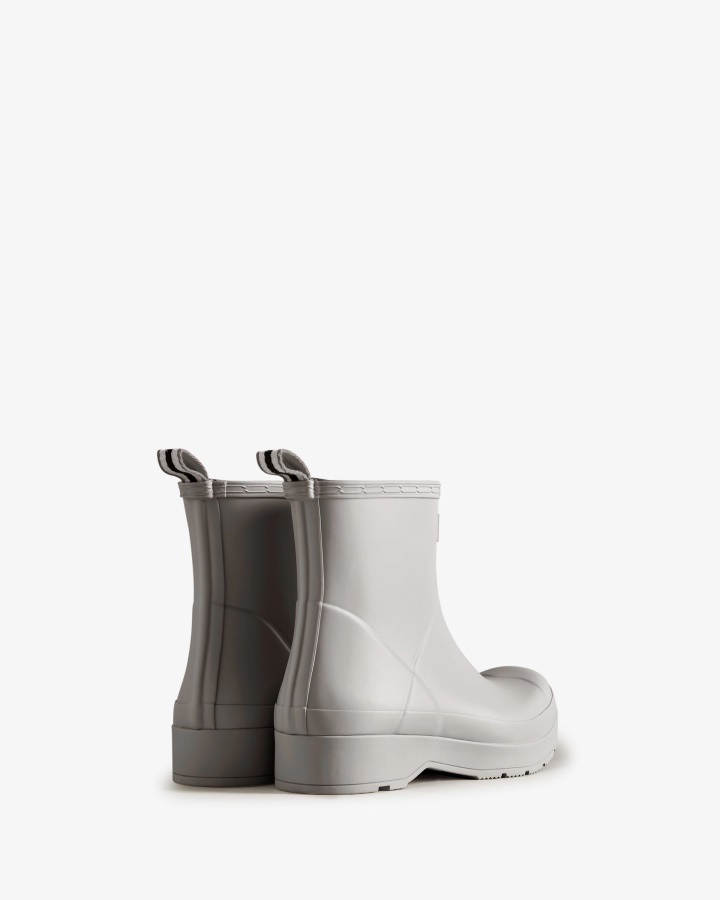 Botas De Lluvia Hunter Play Short Para Hombre Gris Zinc