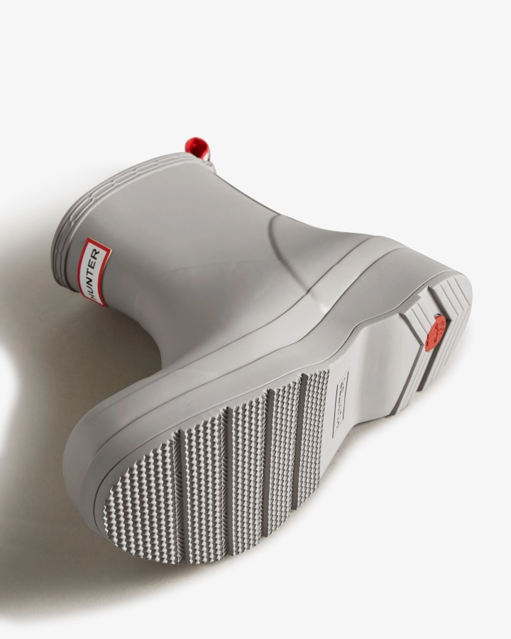 Botas De Lluvia Hunter Play Short Para Hombre Gris Zinc