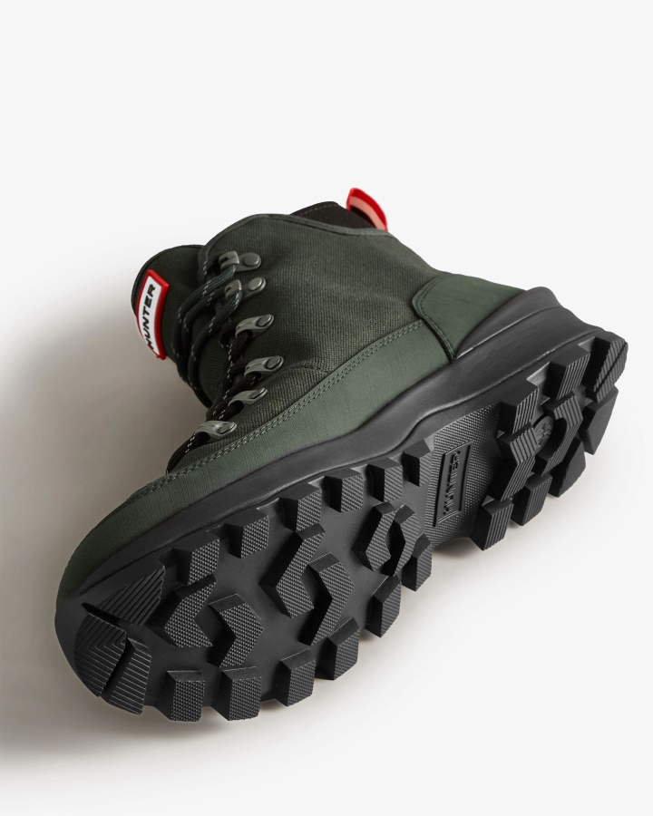 Botas De Lona Para Hombre Hunter Desert Commando Verde Musgo ártico