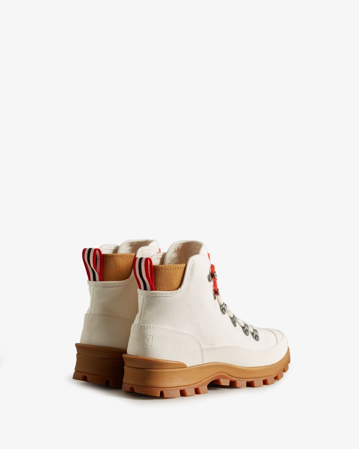 Botas Hunter De Lona Para Hombre Desert Commando Natural