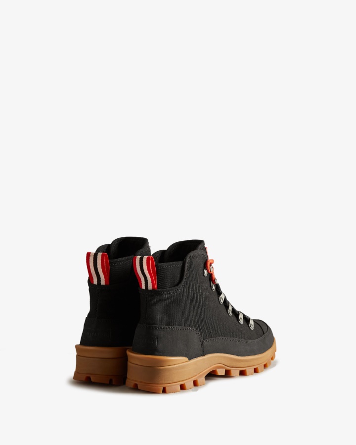 Botas Hunter De Lona Para Mujer Desert Commando Negras