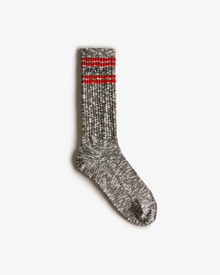 Calcetines Cortos Hunter Branded College Mouline Negros