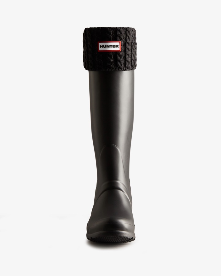 Calcetines Para Botas Altas Con Puños De Ochos Reciclados De Hunter