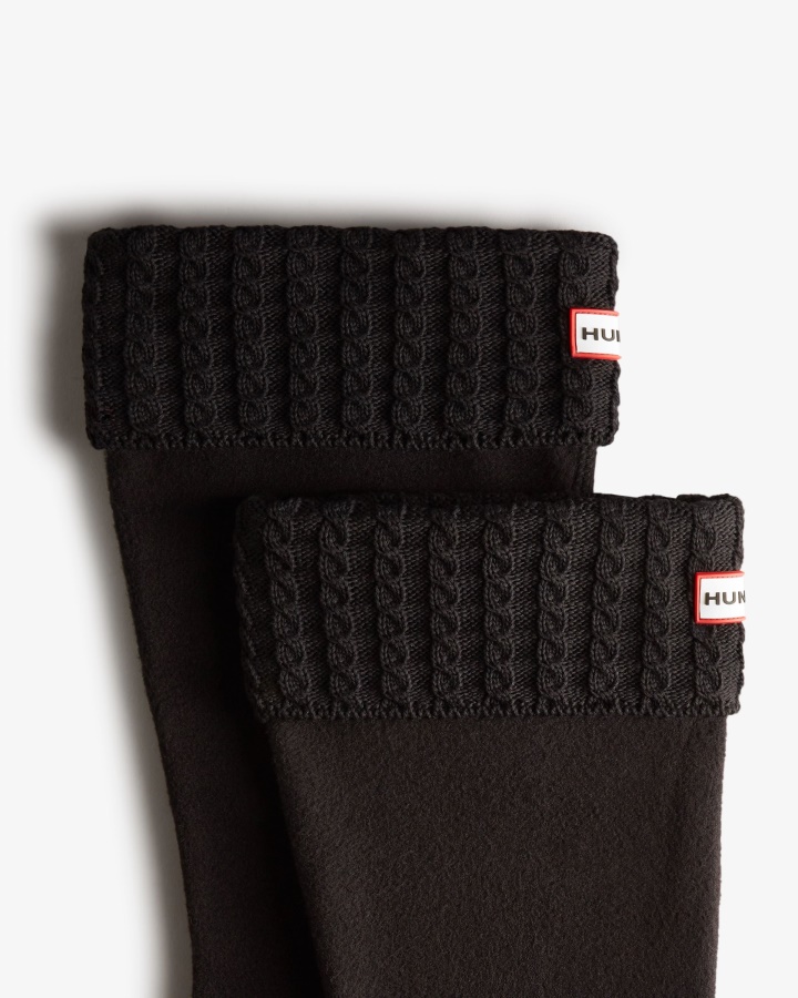 Calcetines Para Botas Altas Con Puños De Ochos Reciclados De Hunter