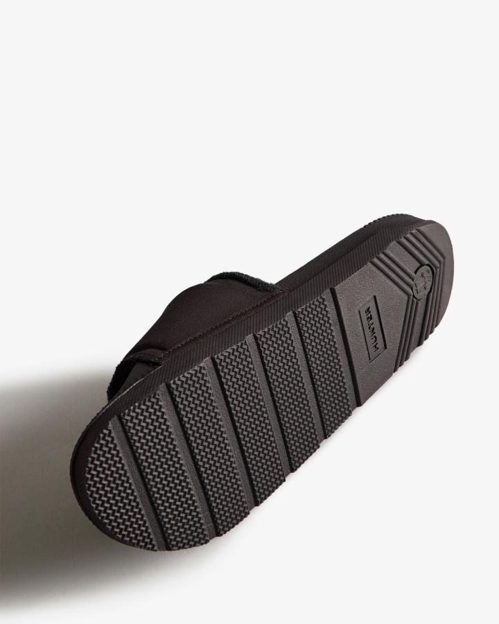 Chanclas Ajustables Mujer Hunter Negras