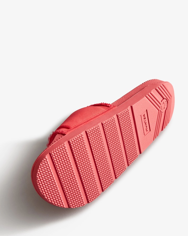 Chanclas Ajustables Mujer Hunter Rowan Rosa