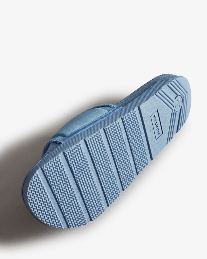 Chanclas Ajustables Mujer Hunter Stornoway Azul