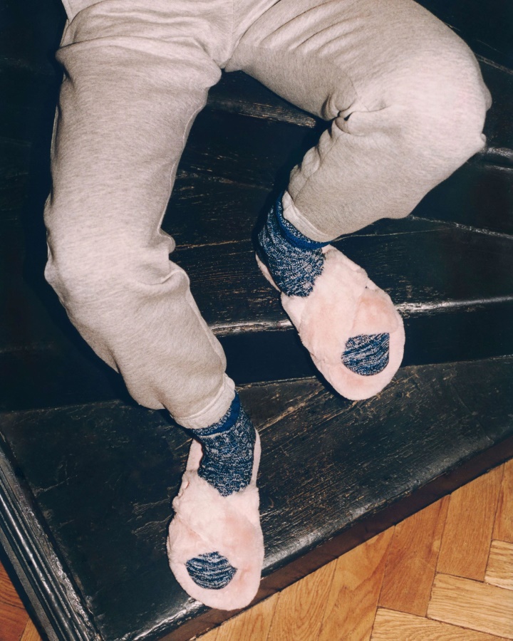 Chanclas Cruzadas Con Plataforma Plana De Piel Sintética Para Mujer Hunter Rosa Azalea