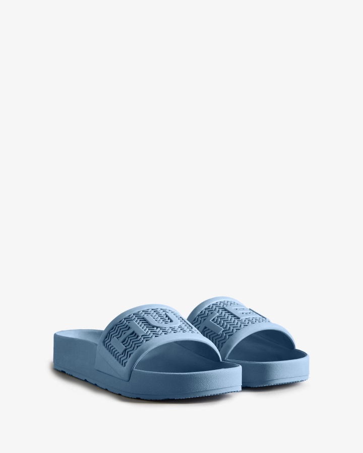Chanclas De Hombre Hunter Bloom Stornoway Azul