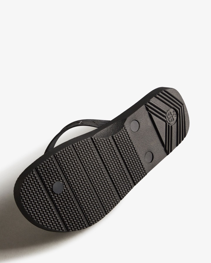 Chanclas De Mujer Hunter Negras