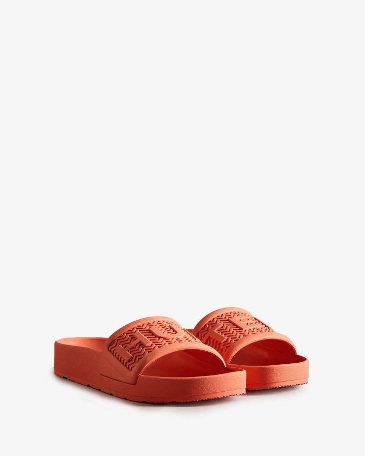 Chanclas Hunter Mujer Bloom Sun-cup Naranja