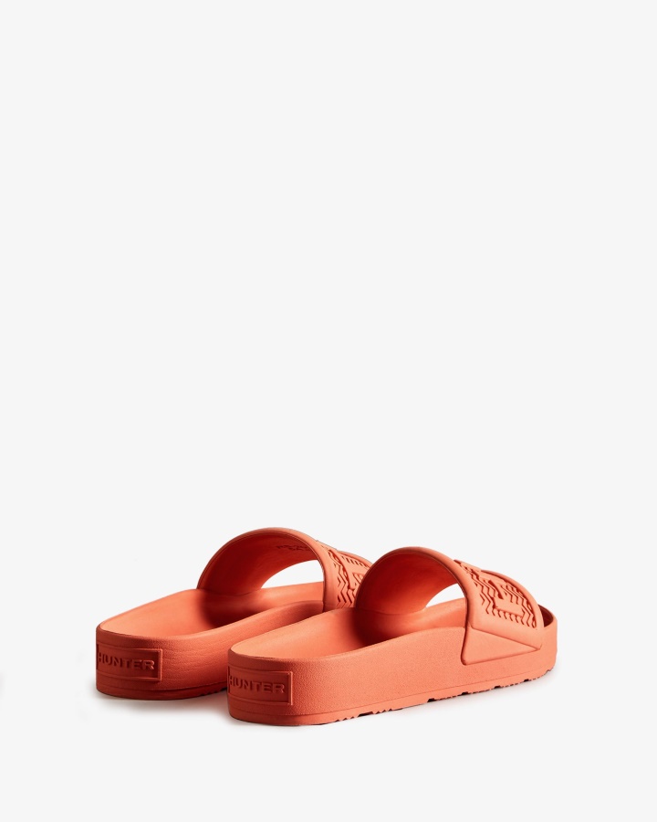 Chanclas Hunter Mujer Bloom Sun-cup Naranja
