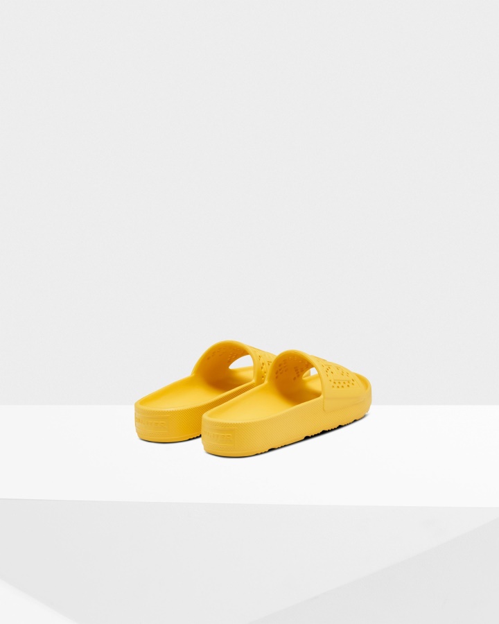 Chanclas Moldeadas Ligeras De Mujer Hunter Amarillo Girasol