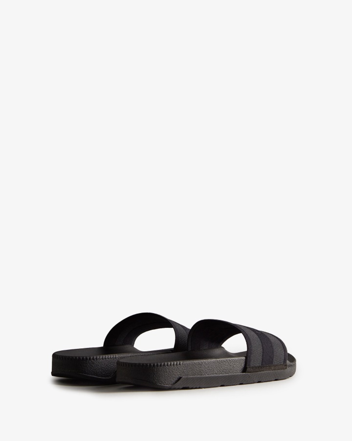 Chanclas Mujer Hunter Elasticas Negras