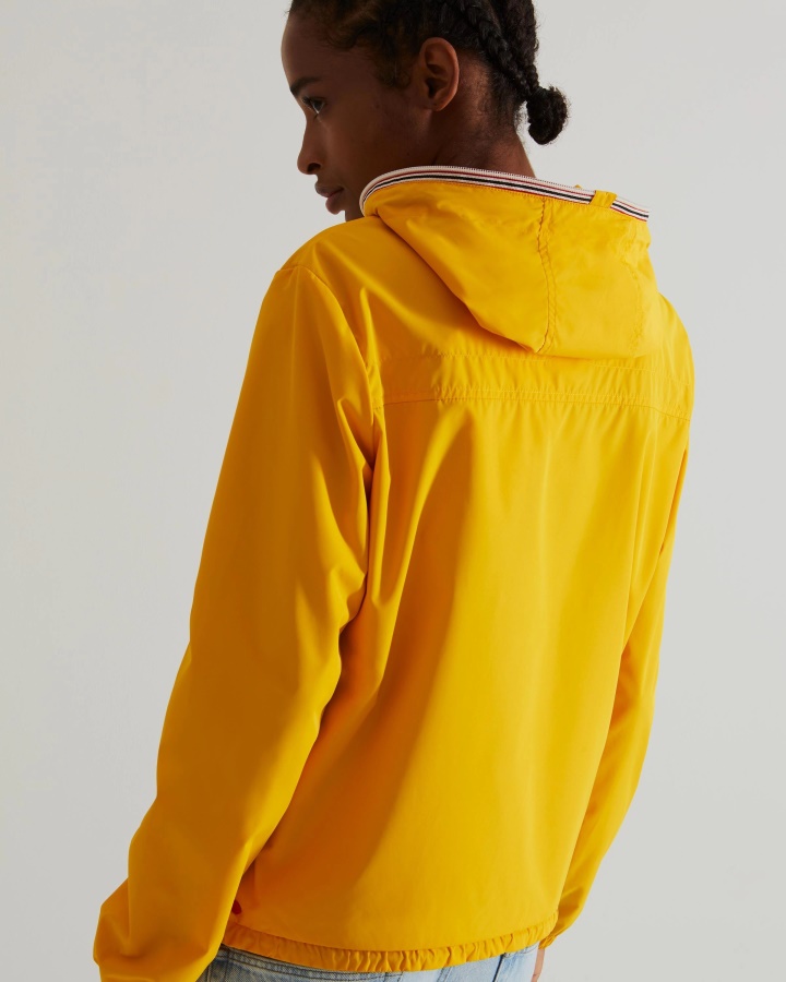 Chaqueta Plegable Ligera Reciclada De Mujer Hunter Amarilla