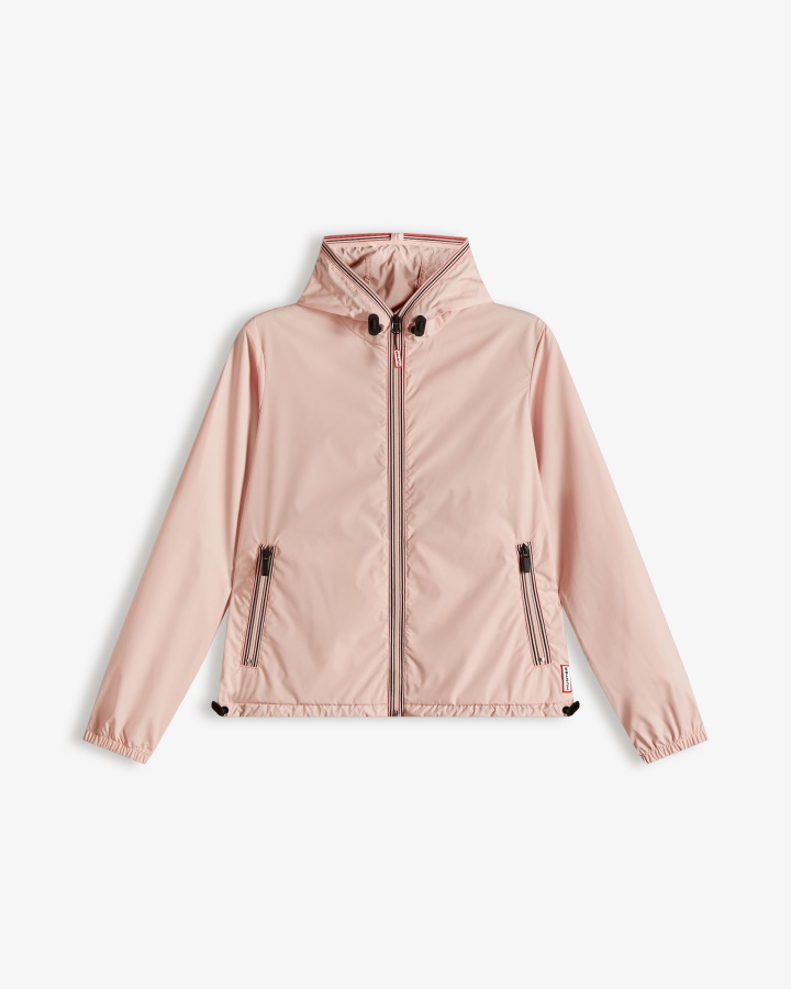 Chaqueta Plegable Ligera Reciclada De Mujer Hunter Rosa Azalea