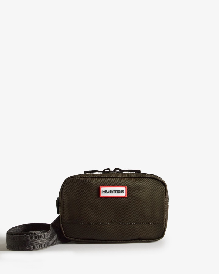 Funda Para Móvil Hunter De Nailon En Verde Oliva Oscuro