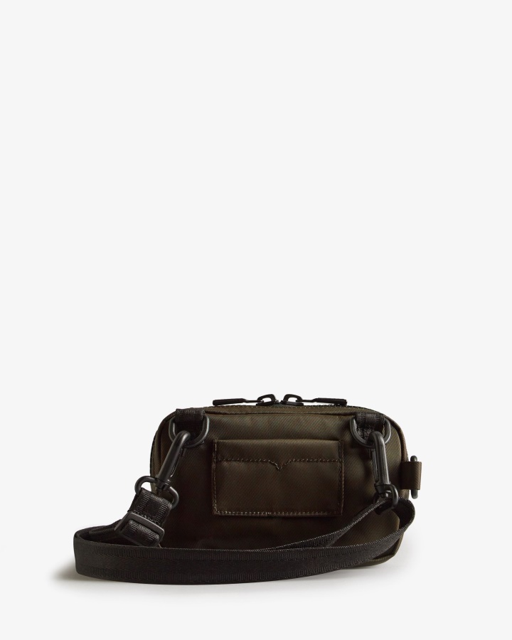 Funda Para Móvil Hunter De Nailon En Verde Oliva Oscuro