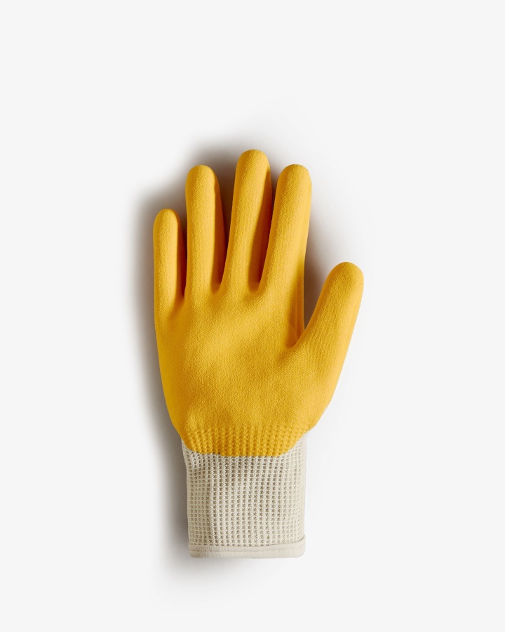 Guantes De Jardinería De Goma Hunter Amarillos