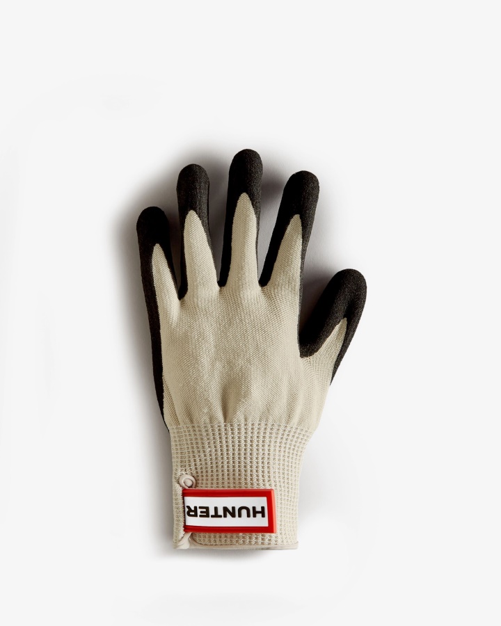 Guantes De Jardinería De Goma Hunter Negros