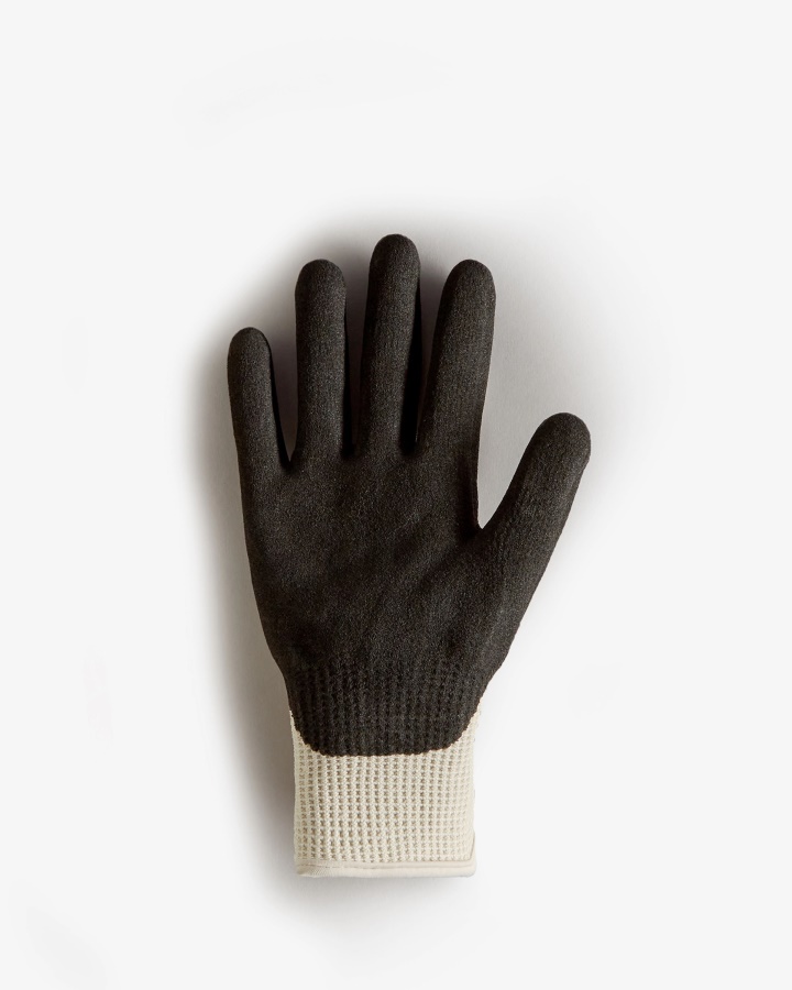 Guantes De Jardinería De Goma Hunter Negros