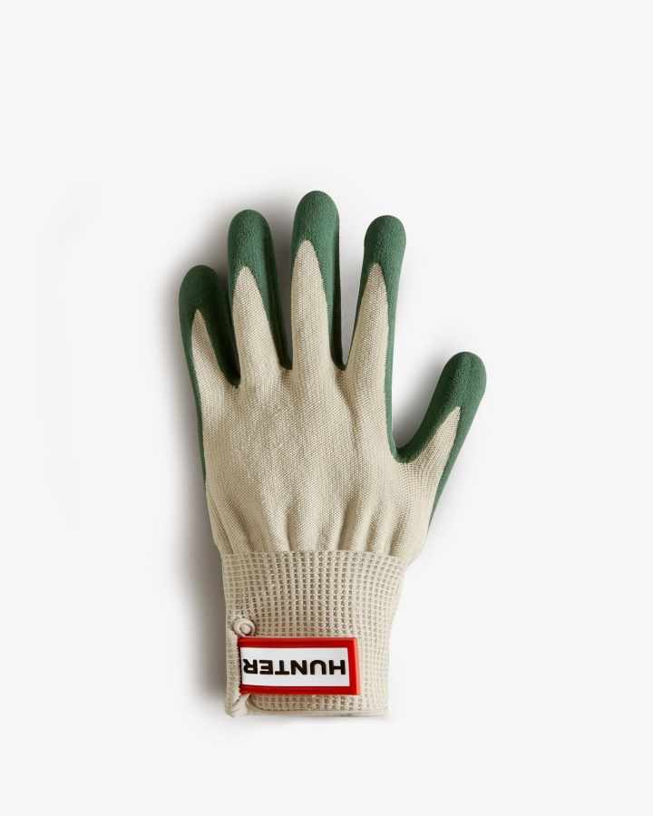 Guantes De Jardinería De Goma Hunter Verde Cazador