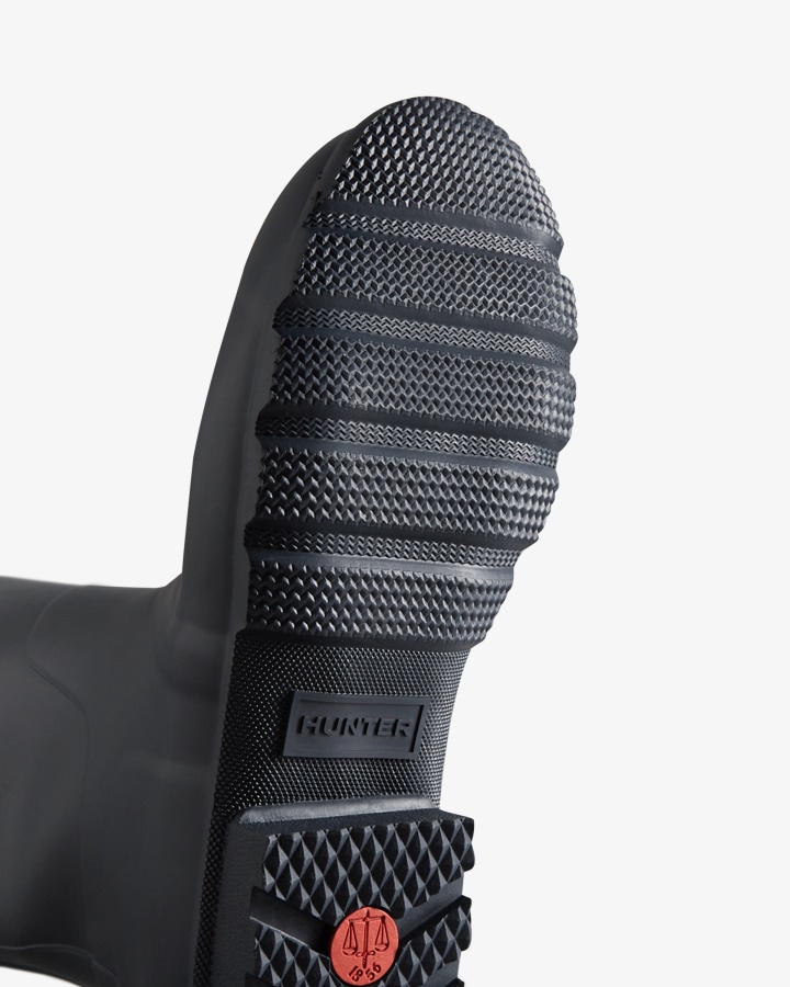 Hunter - Botas De Agua Altas Ajustables A Los Lados Para Hombre Color Azul Marino