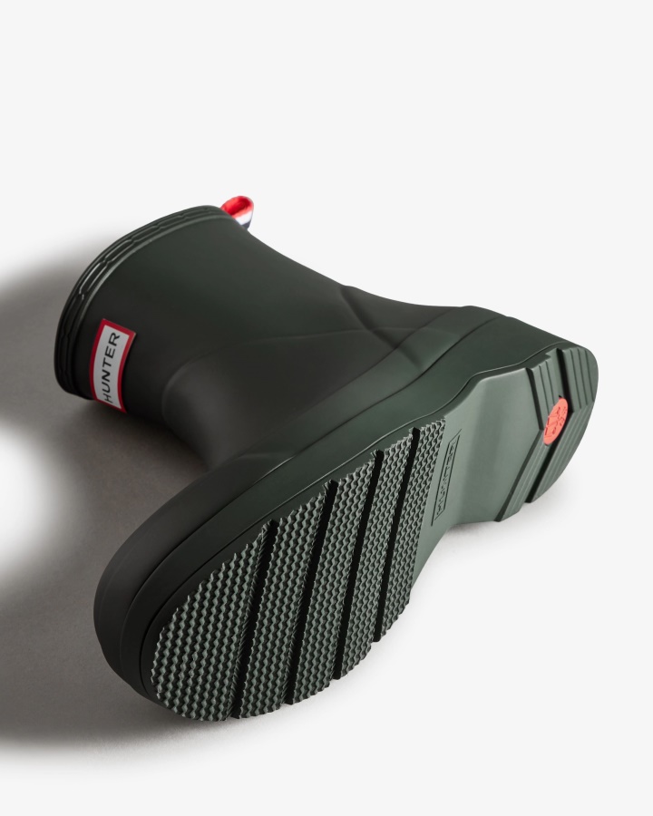 Hunter - Botas De Agua Cortas Para Hombre Color Verde Musgo ártico