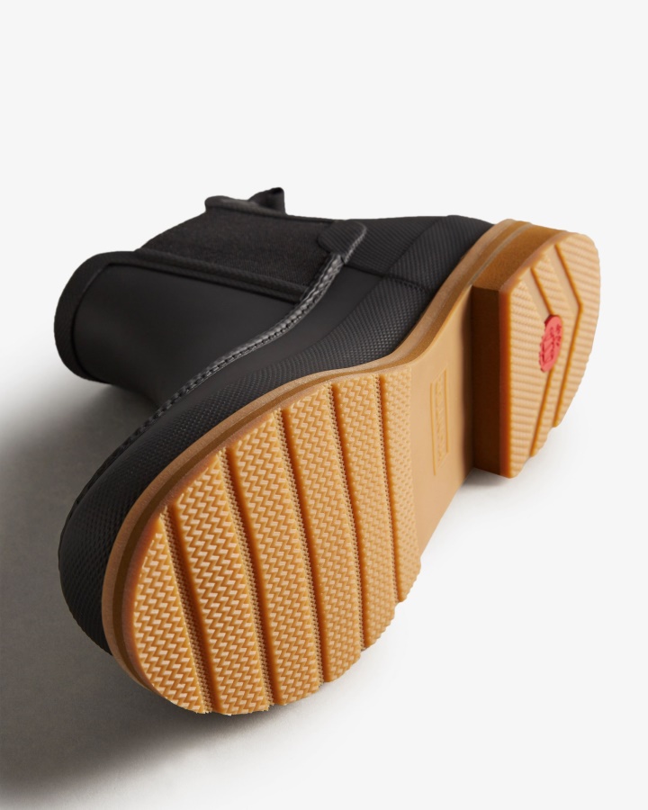 Hunter - Botines Chelsea Con Punta De Mocasín Para Hombre Color Negro