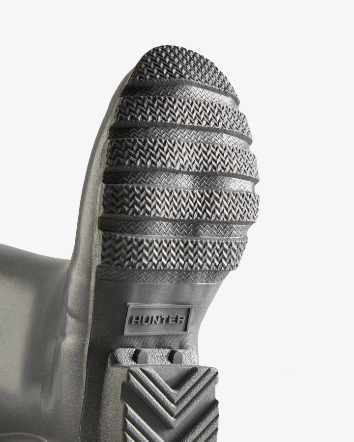 Hunter Big Kids (5-11 Años) Botas De Agua Cosmic Plata