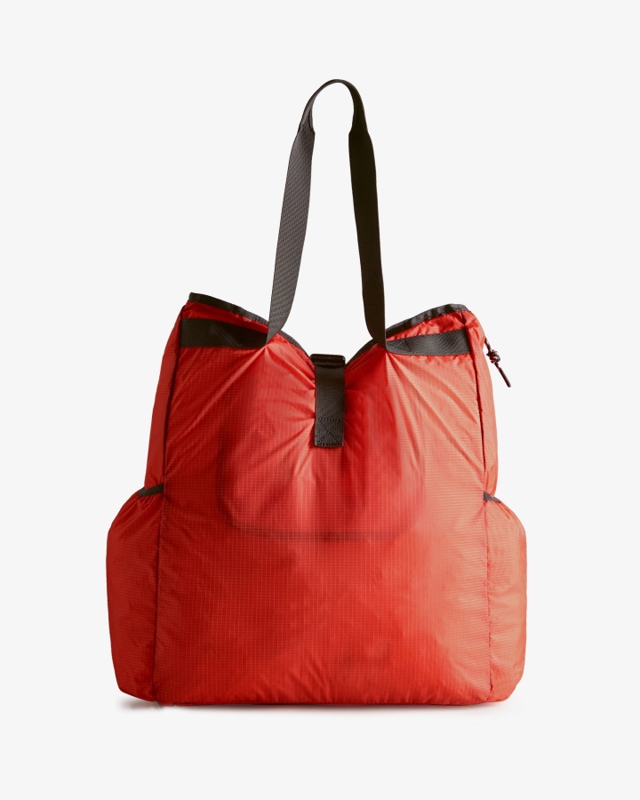 Hunter Bolso Tote Ripstop Plegable Hunter Rojo