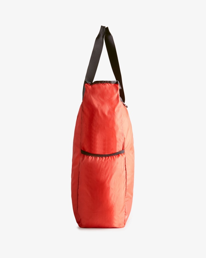 Hunter Bolso Tote Ripstop Plegable Hunter Rojo