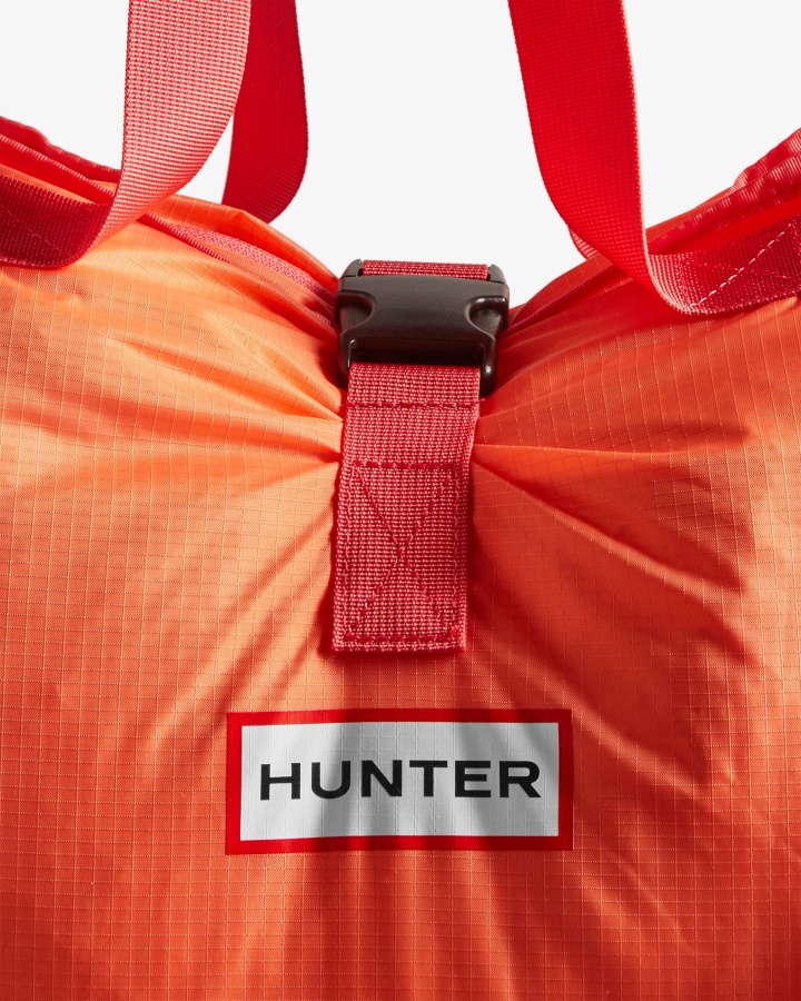 Hunter Bolso Tote Ripstop Plegable Sun-cup Naranja