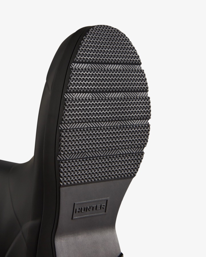 Hunter Botas De Agua De Altura Media Play Para Hombre Negras