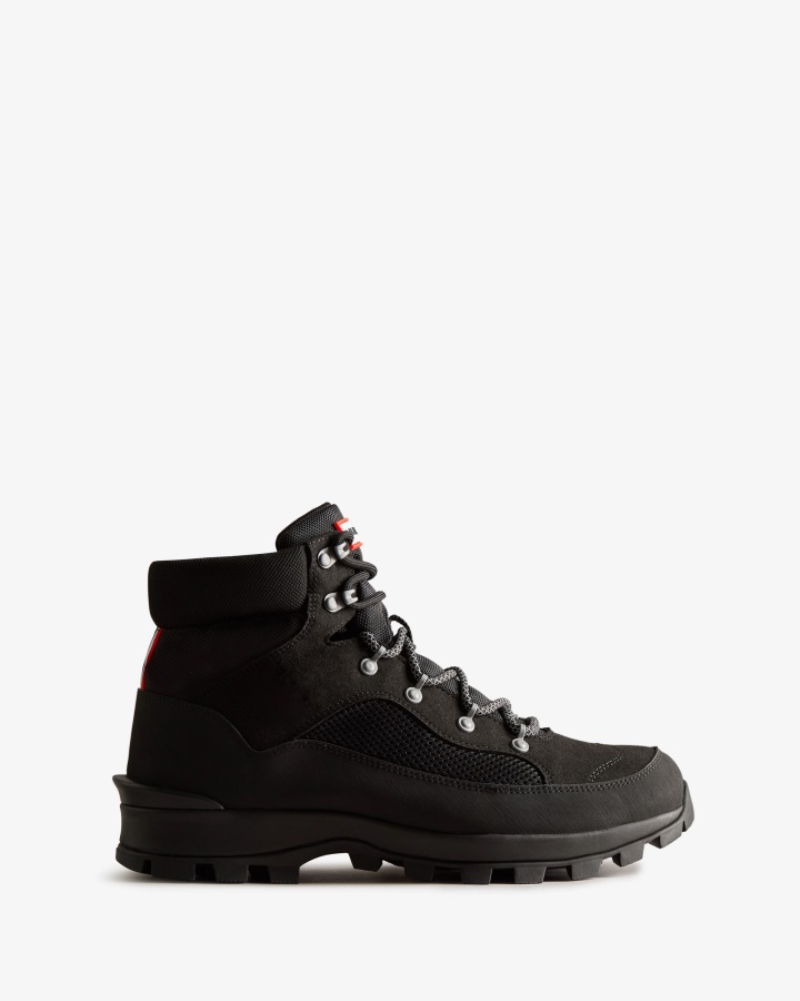 Hunter Botas De Comando Con Cordones Y Aislamiento Explorer Para Hombre Color Negro
