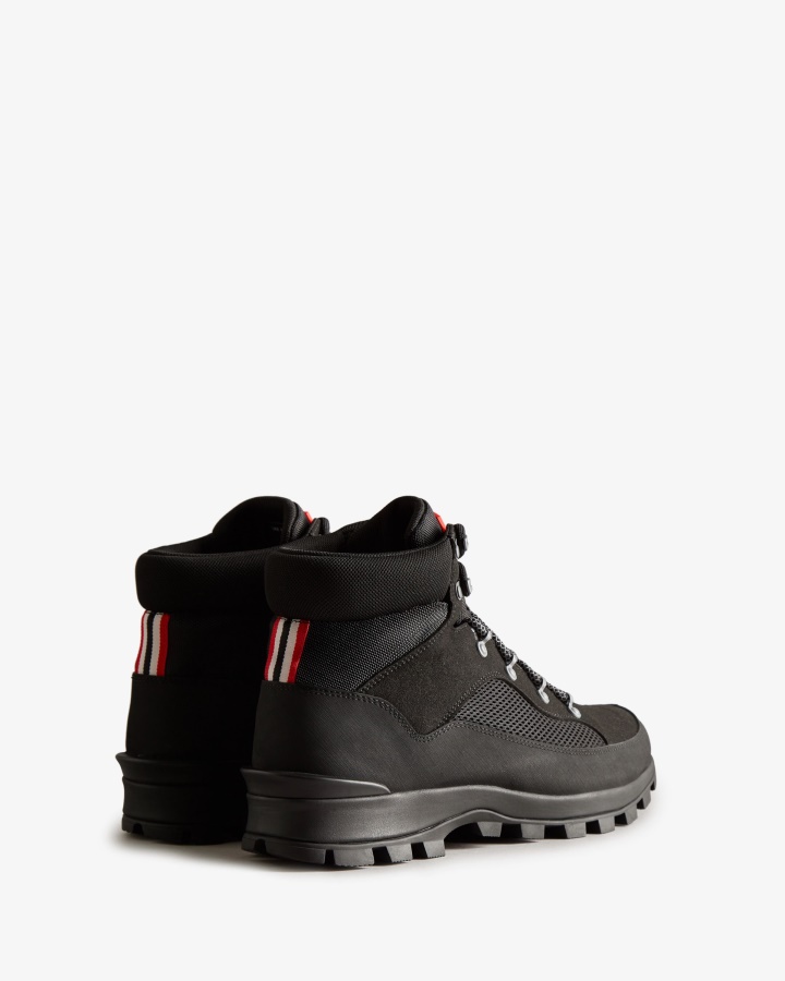 Hunter Botas De Comando Con Cordones Y Aislamiento Explorer Para Hombre Color Negro