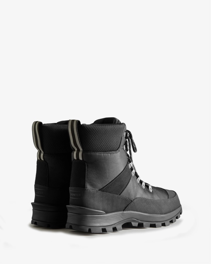 Hunter Botas De Comando De Poliéster Reciclado Con Aislamiento Para Hombre Negras