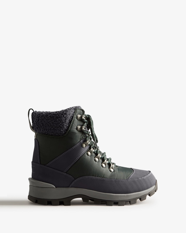 Hunter Botas De Comando De Poliéster Reciclado Con Aislamiento Para Mujer Arctic Musgo Verde-henson Azul Marino