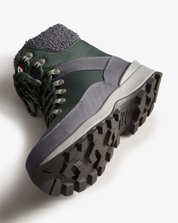 Hunter Botas De Comando De Poliéster Reciclado Con Aislamiento Para Mujer Arctic Musgo Verde-henson Azul Marino