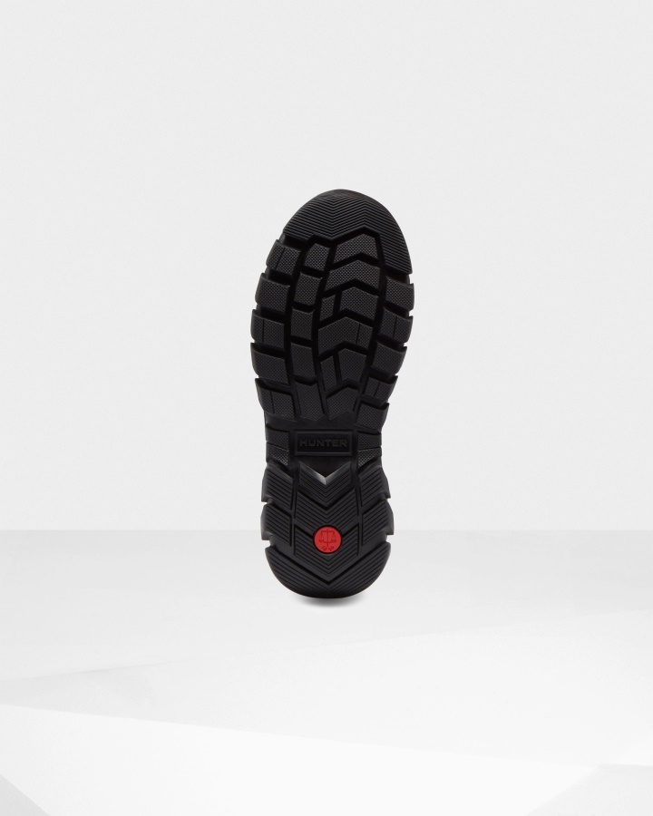 Hunter Botas De Nieve Al Tobillo Con Aislamiento Para Mujer Negras