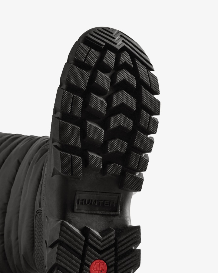 Hunter Botas De Nieve Altas Con Aislamiento Intrepid Para Mujer Color Negro