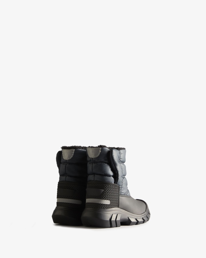 Hunter Botas De Nieve Con Aislamiento Para Niños Pequeños (18 Meses-6 Años) Azul Marino-negro