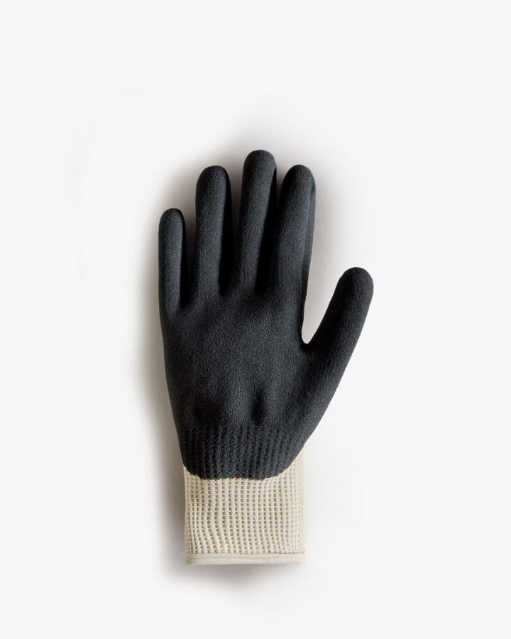 Hunter Guantes De Jardinería De Goma Azul Marino