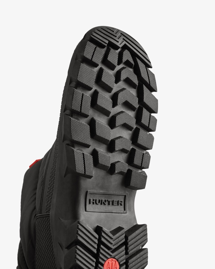 Hunter Intrepid Insulated - Botas De Nieve Para Hombre Color Negro