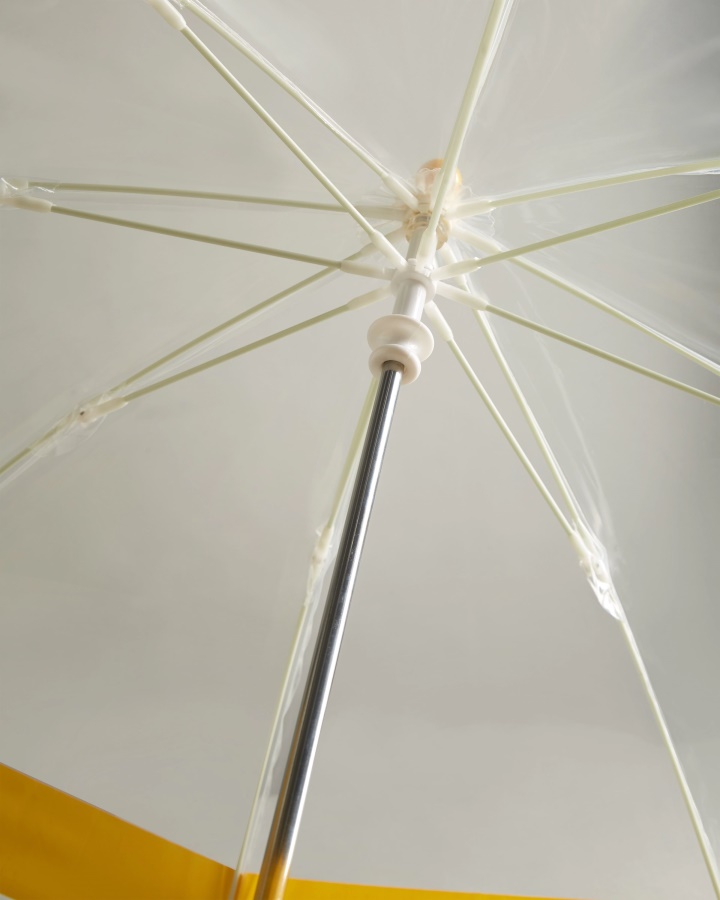 Hunter Kids Bigote Burbuja Paraguas Amarillo