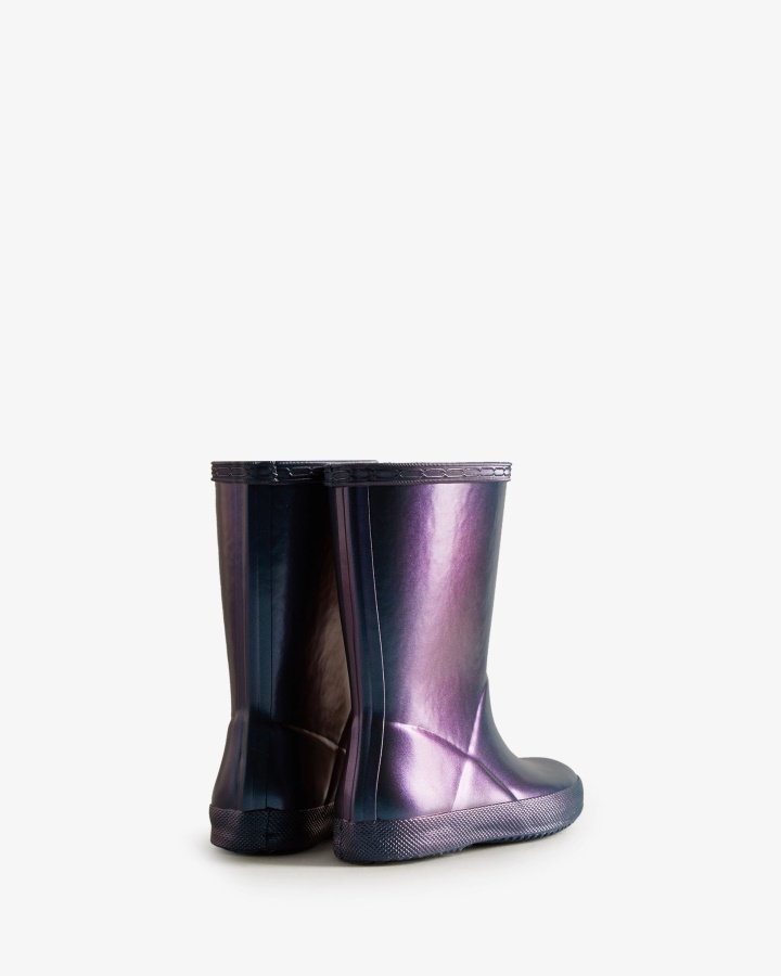 Hunter Kids First (18 Meses-8 Años) Botas De Lluvia Nebula Stornoway Azul
